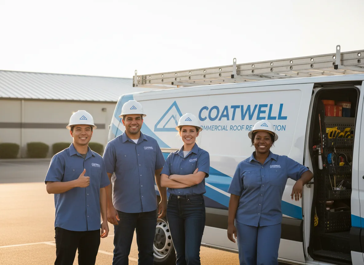 Commercial roof coating company in Trout Lake, MI